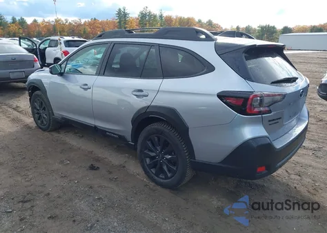 2024 Subaru Outback Onyx Edition from USA, damaged, VIN 4S4BTALC8R3177866